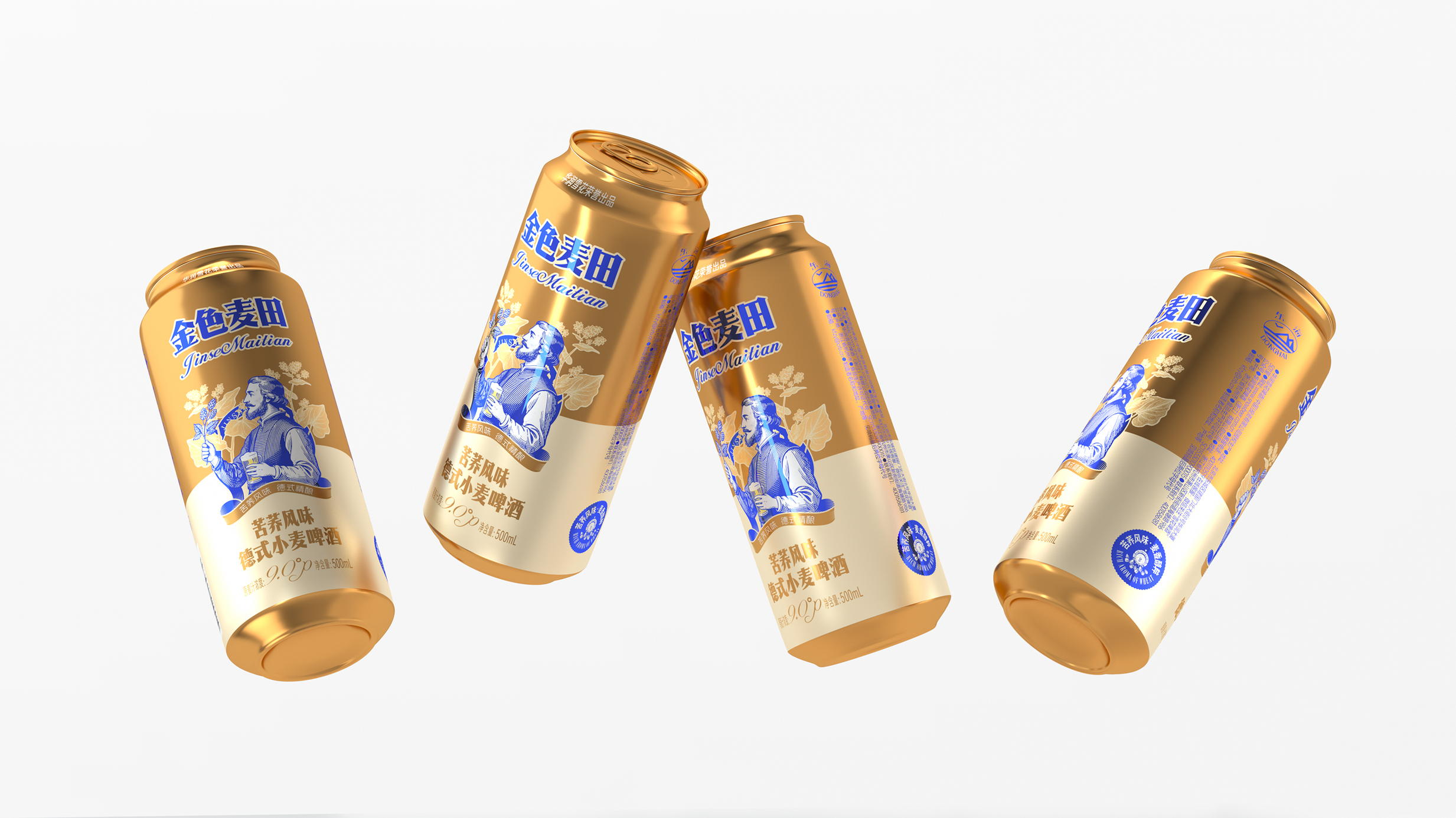 金色麦田苦荞啤酒